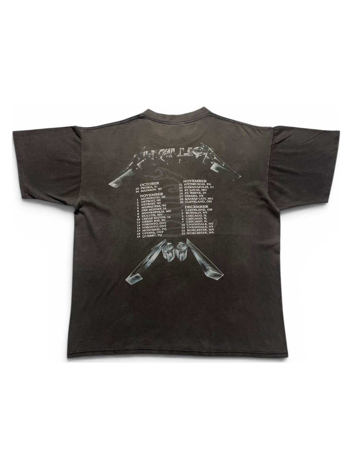 1991 Metallica - Black Album T-Shirt