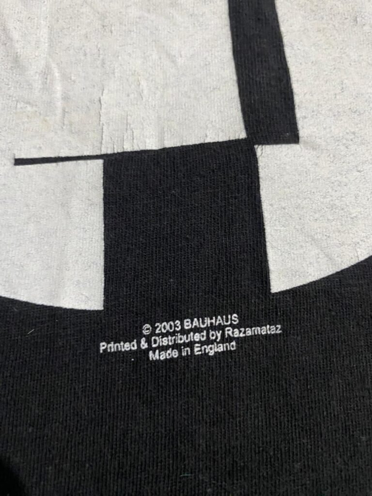 2003 Bauhaus - Spirit T-Shirt