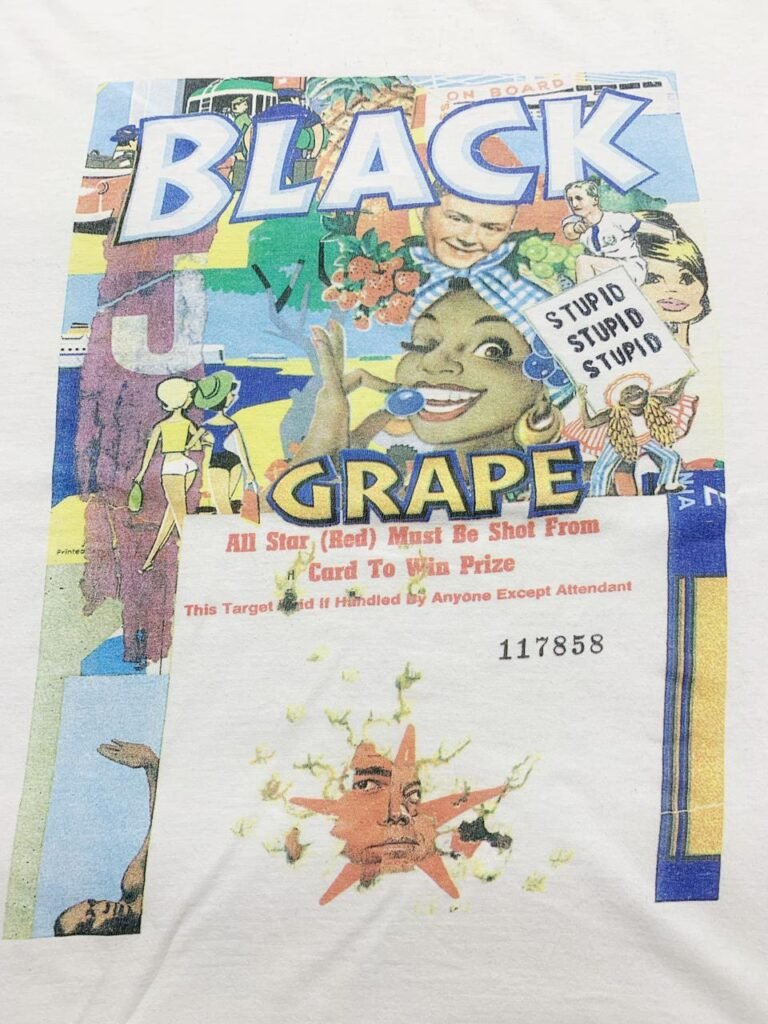 1997 Black Grape - Stupid Stupid Stupid T-Shirt