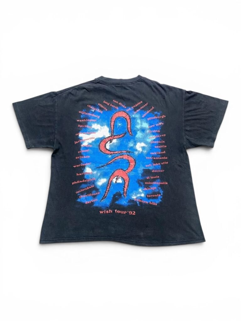 1992 The Cure - Wish Tour T-Shirt