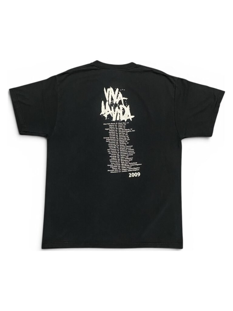 2009 Coldplay Viva La Vida T-Shirt