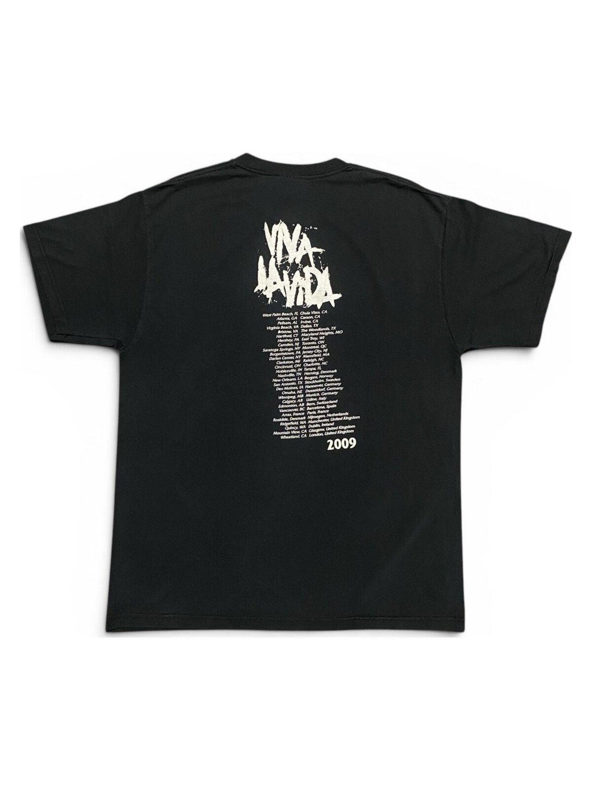 2009 Coldplay Viva La Vida T-Shirt