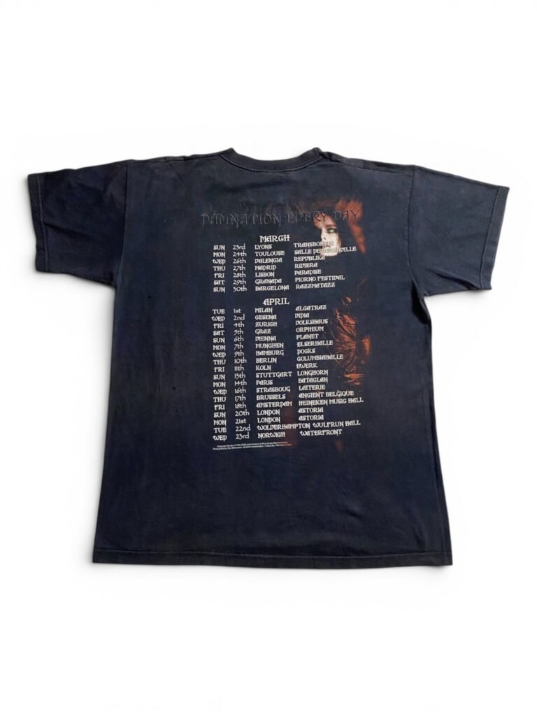 2003 Cradle Of Filth - Damnation Everyday Tour T-Shirt