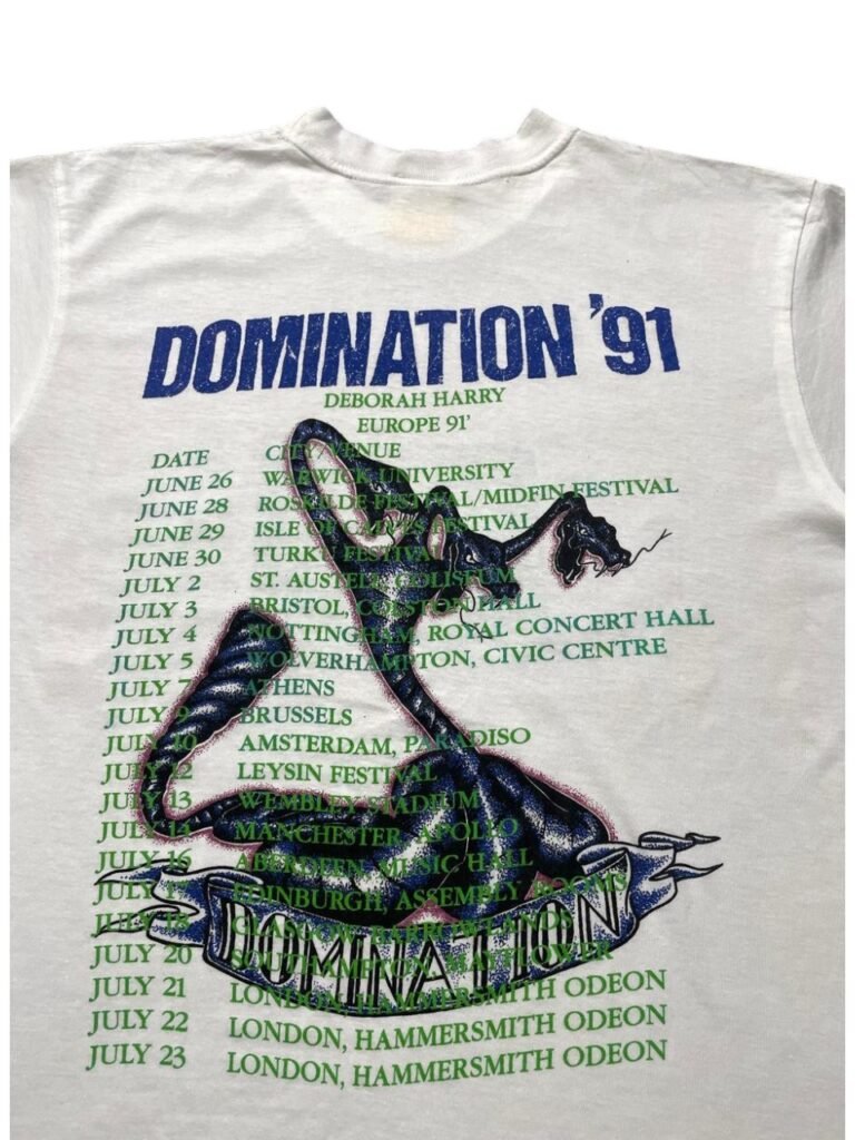 1991 Deborah Harry - Domination Tour T-Shirt