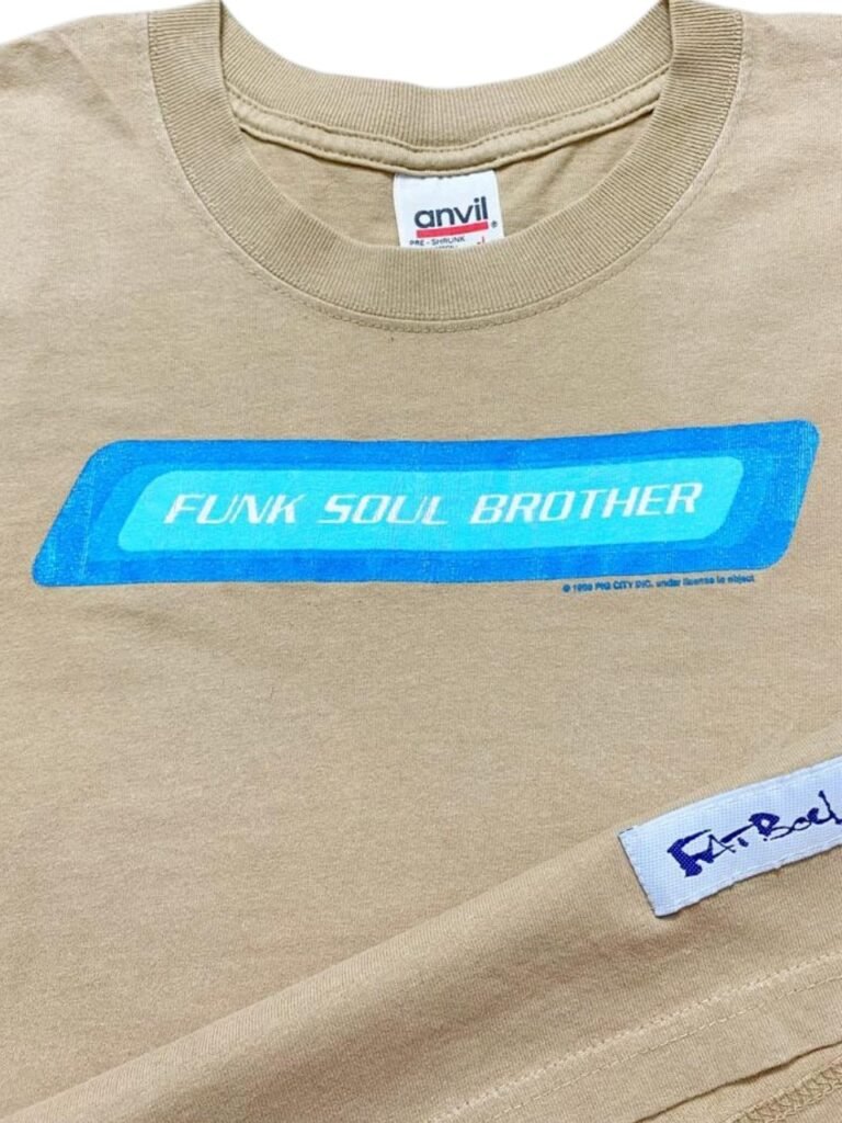 1998 Fatboy Slim - Funk Soul Brother T-Shirt