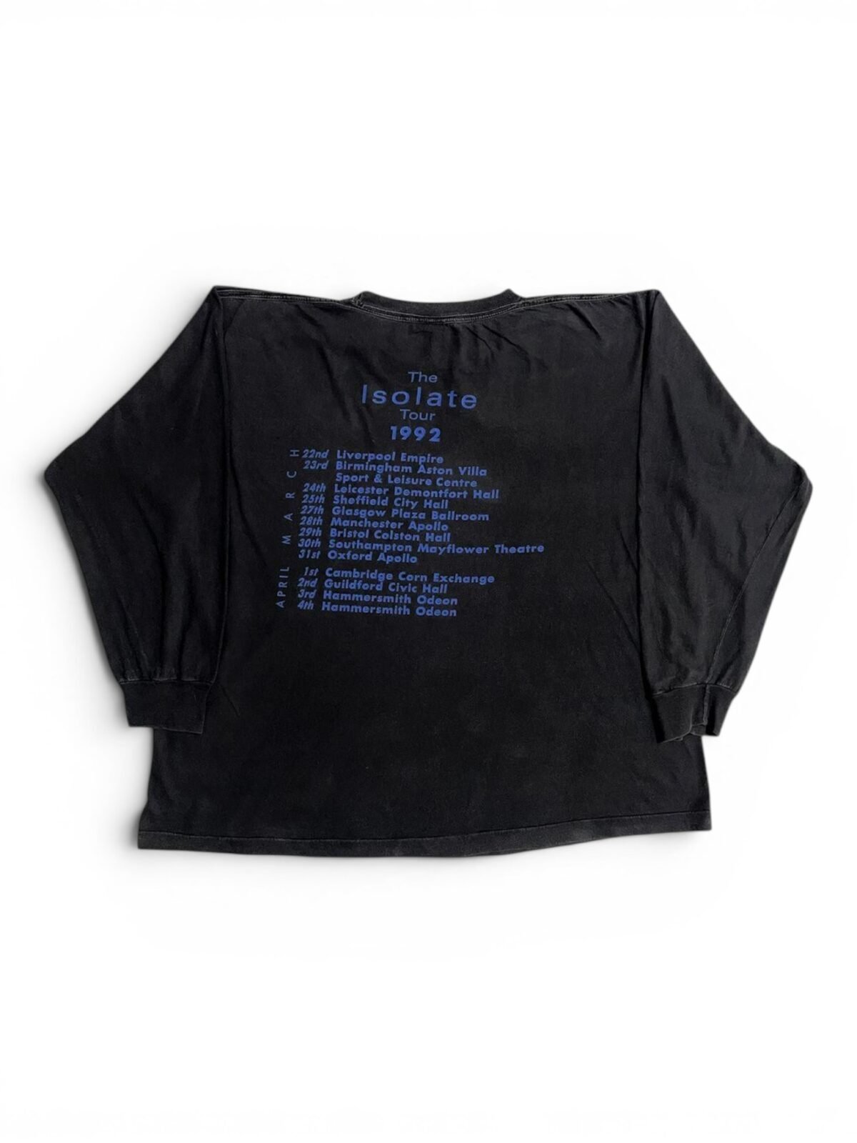 1992 Gary Numan - The Isolate Tour T-Shirt