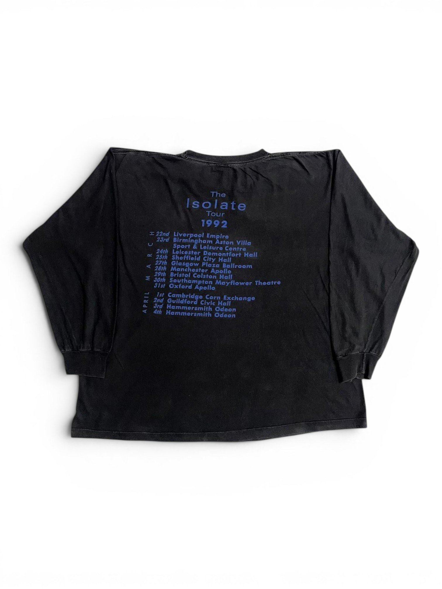 1992 Gary Numan - The Isolate Tour T-Shirt - Image 3