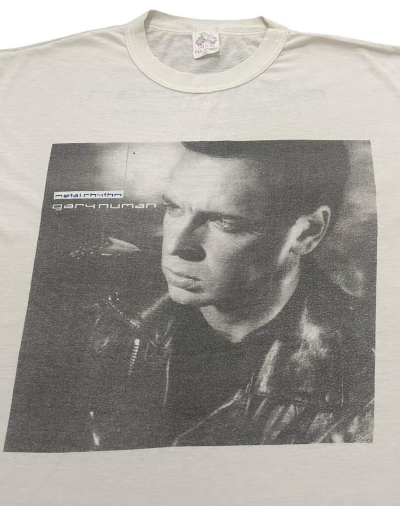 1988 Gary Numan - Metal Rhythm Tour T-Shirt