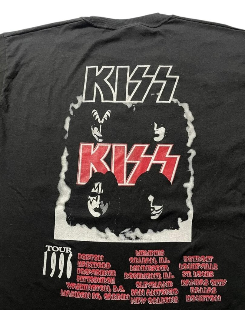 1996 KISS - Reunion Tour Boot T-Shirt