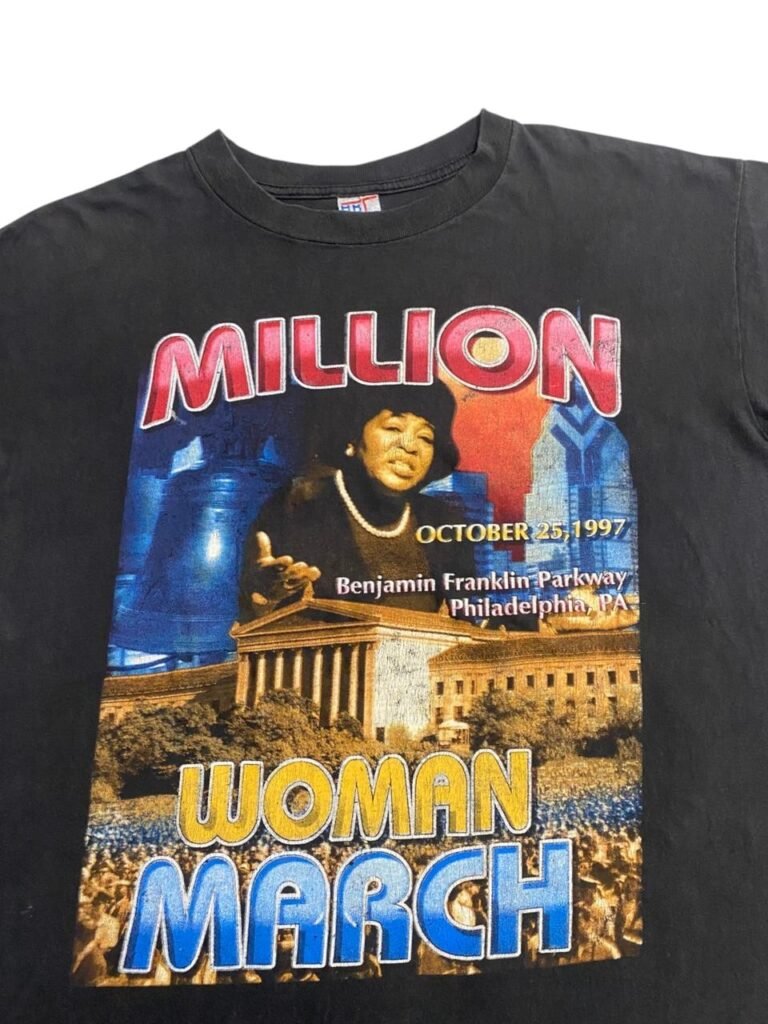 90s Million Woman March Rap Tee Black History T-Shirt