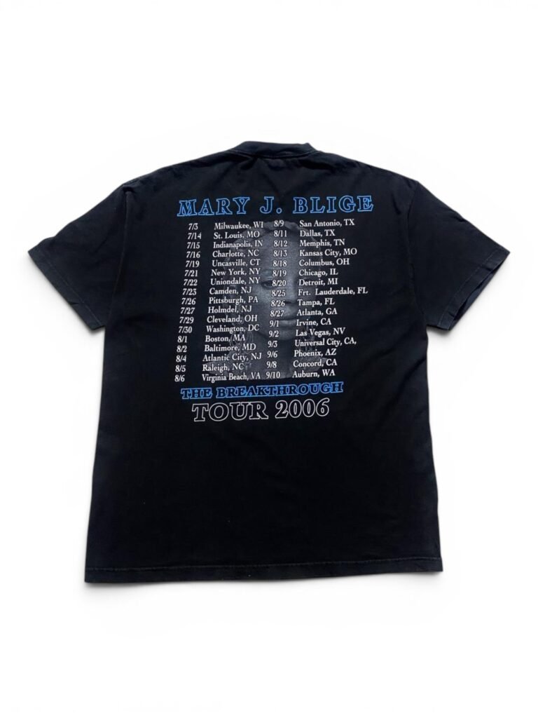 2006 Mary J Blige - The Breakthrough Experience T-Shirt