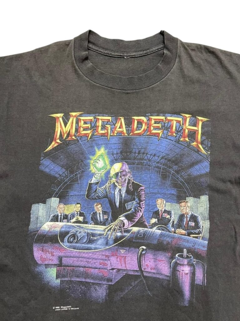 1990 Megadeth - Rust In Peace T-Shirt