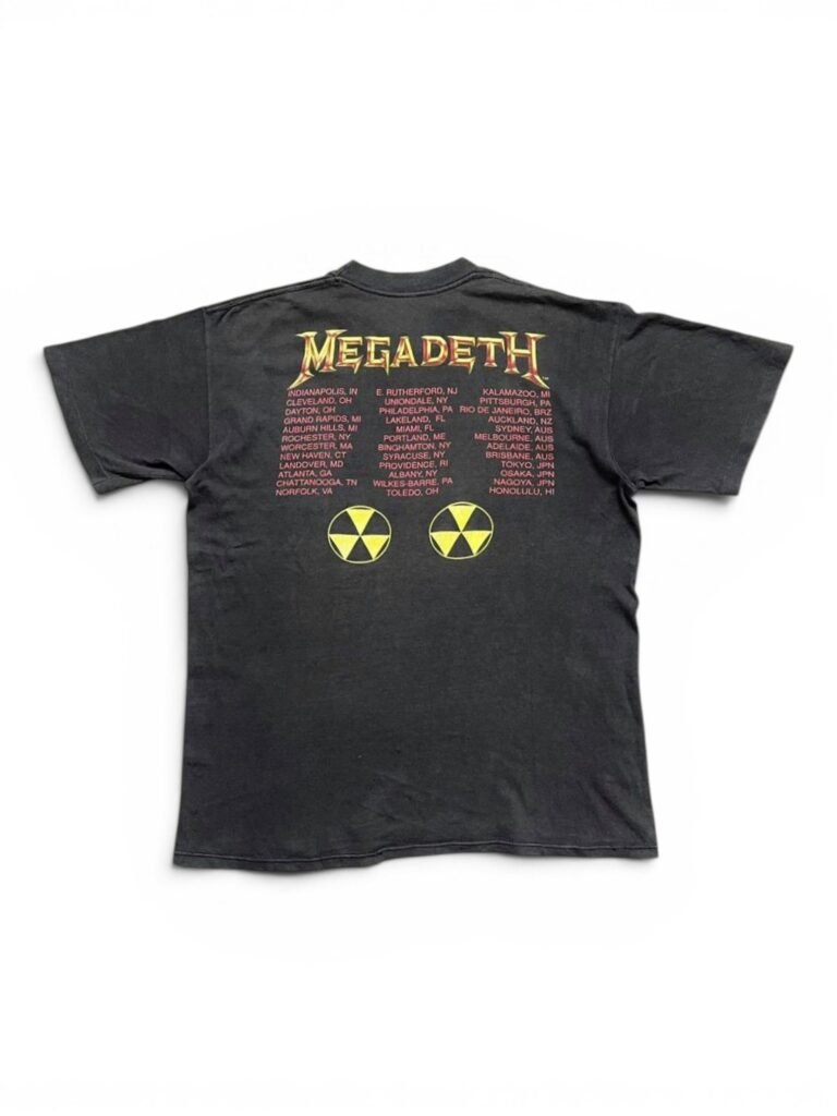 1990 Megadeth - Rust In Peace T-Shirt