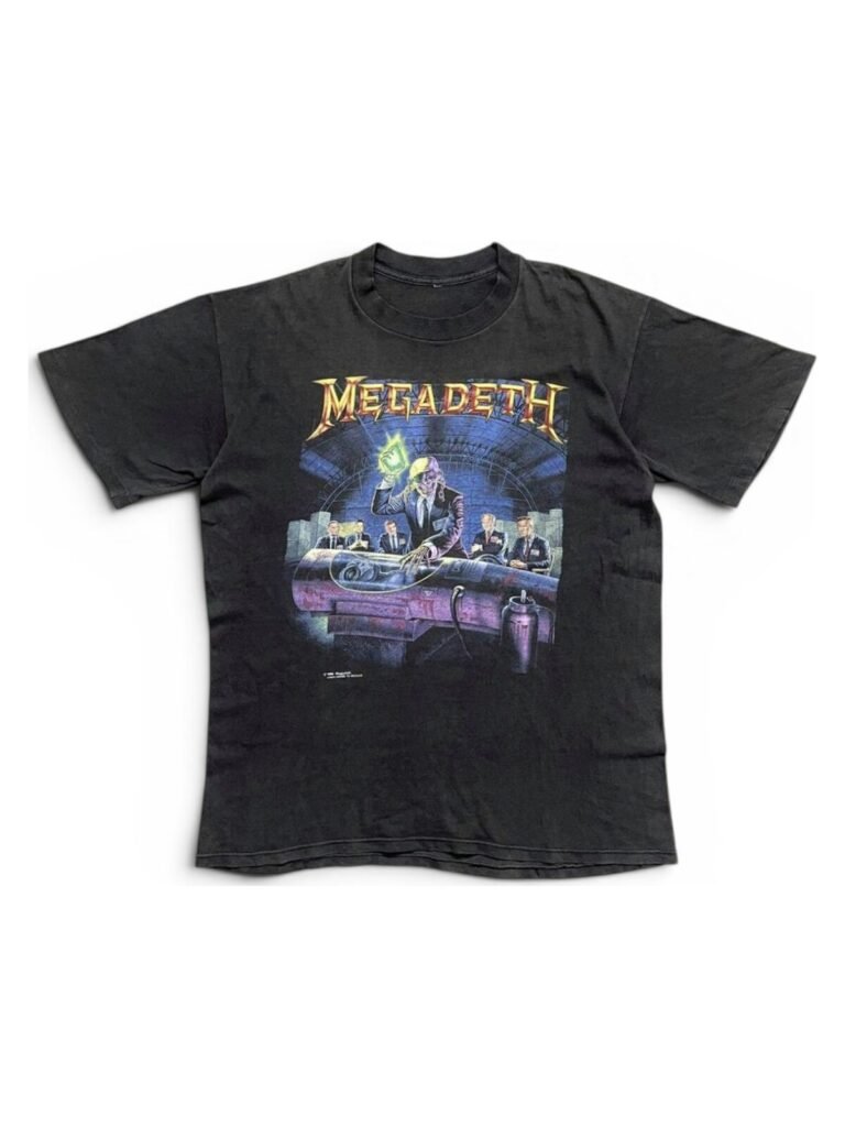 1990 Megadeth - Rust In Peace T-Shirt