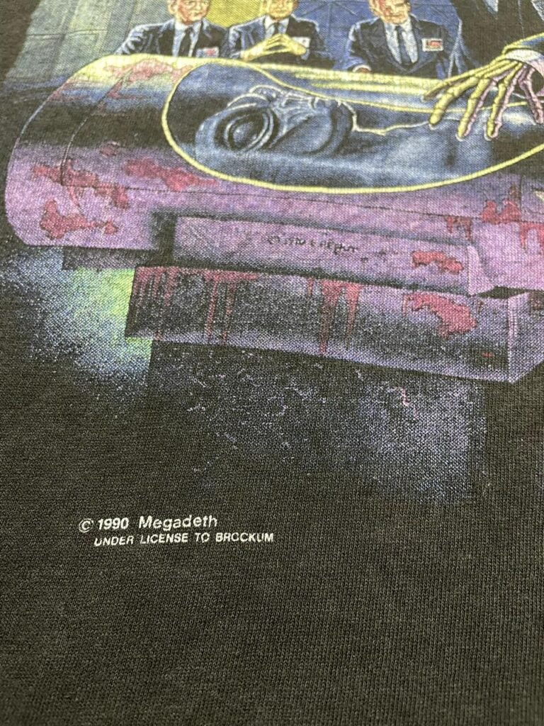 1990 Megadeth - Rust In Peace T-Shirt