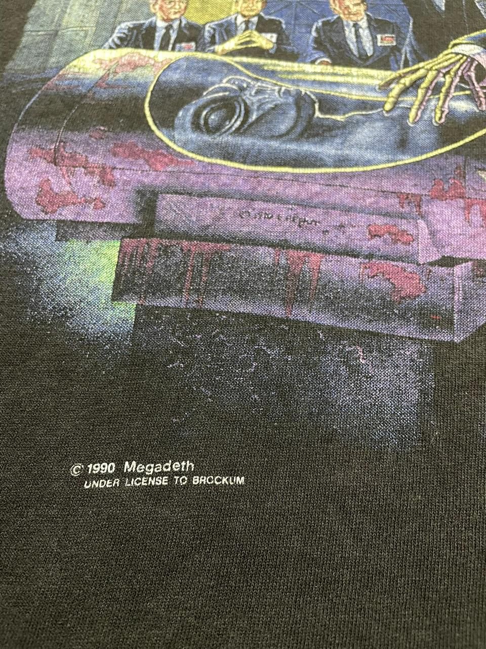 1990 Megadeth - Rust In Peace T-Shirt