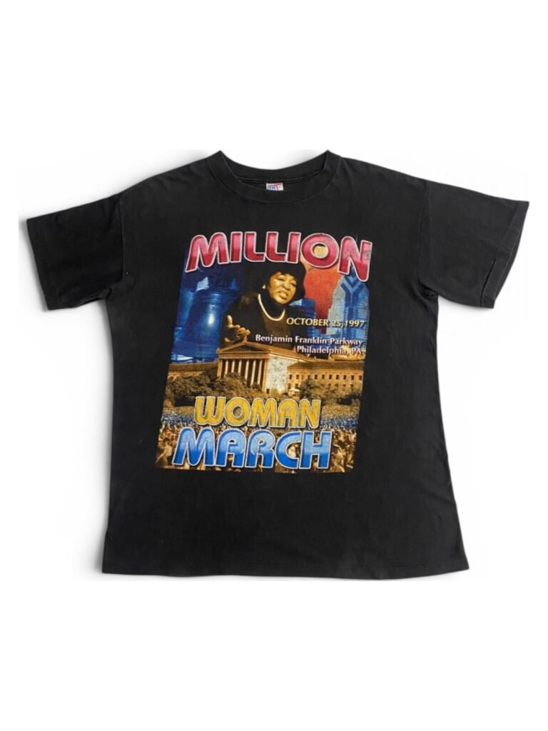 90s Million Woman March Rap Tee Black History T-Shirt