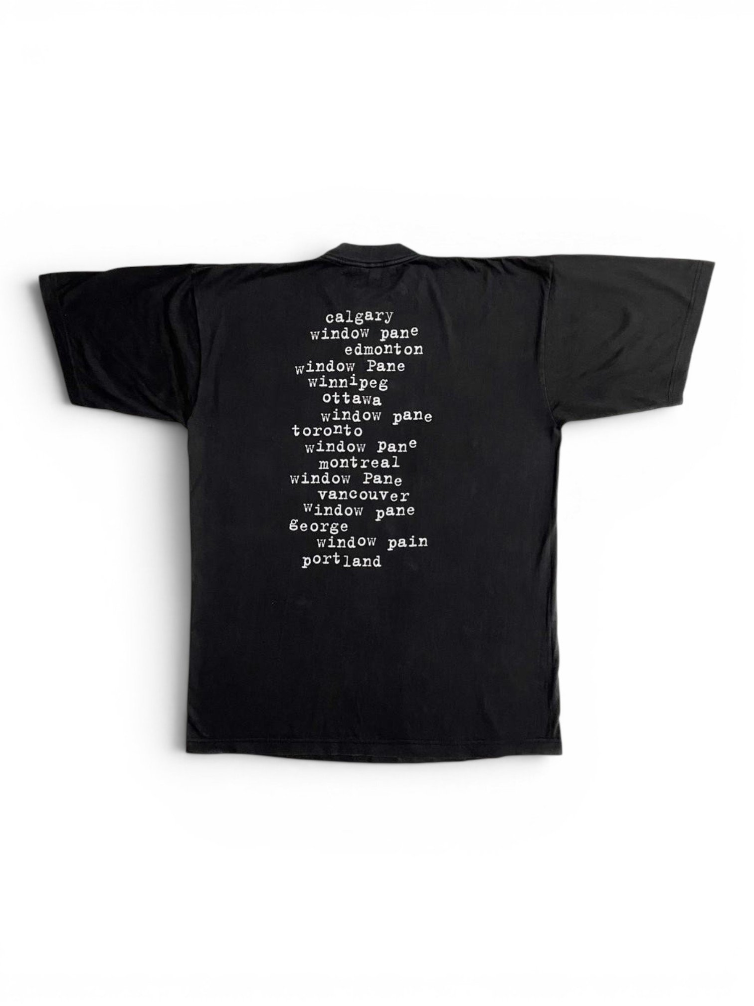 1993 Pearl Jam - Window Pain Tour T-Shirt - Image 2