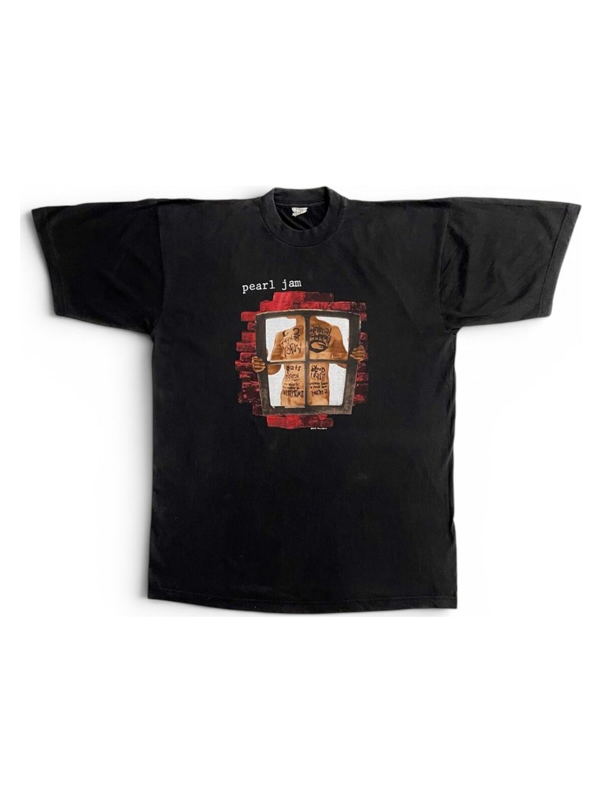 1993 Pearl Jam - Window Pain Tour T-Shirt