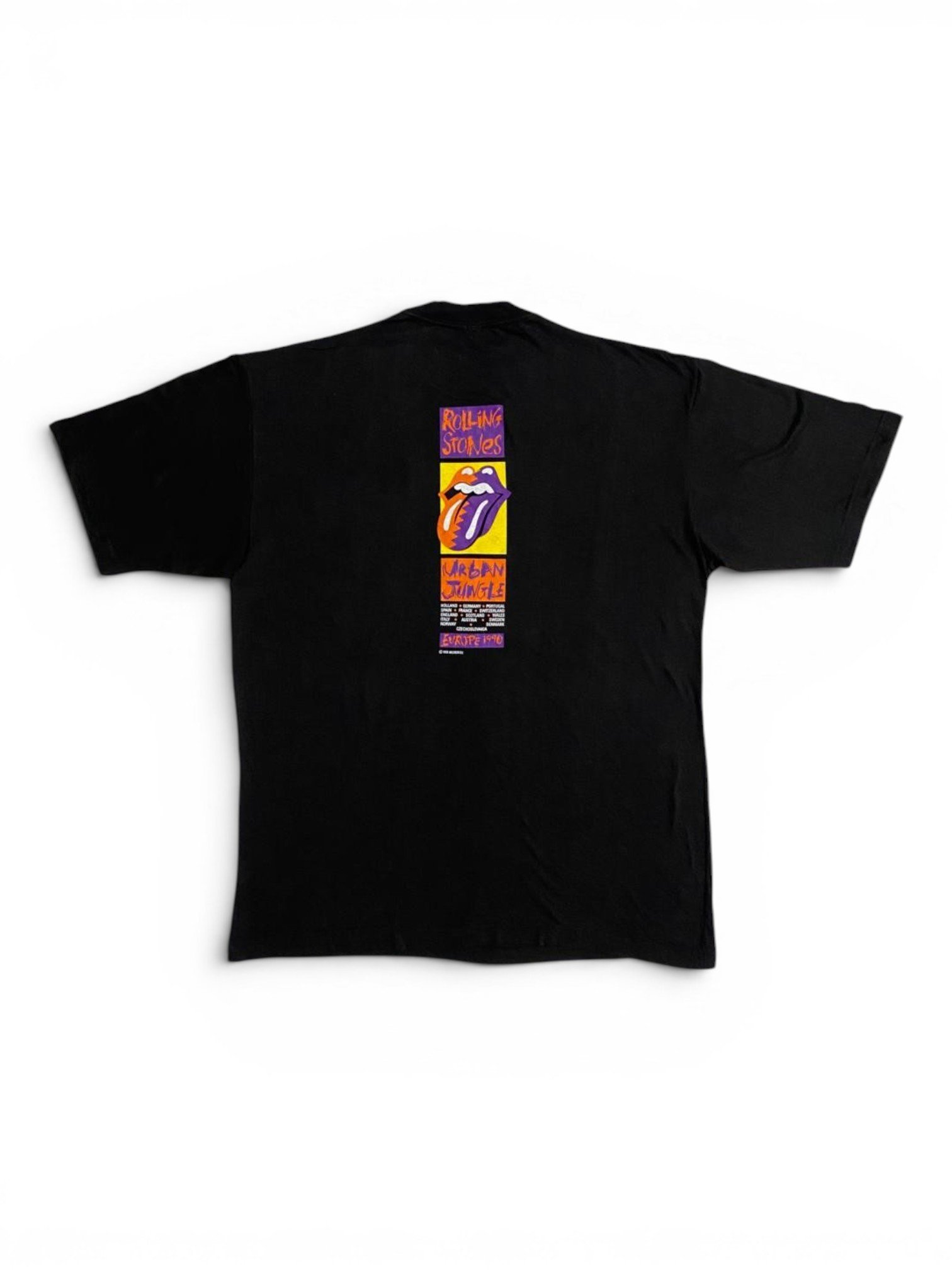 1990 Rolling Stones - Urban Jungle T-Shirt - Image 2