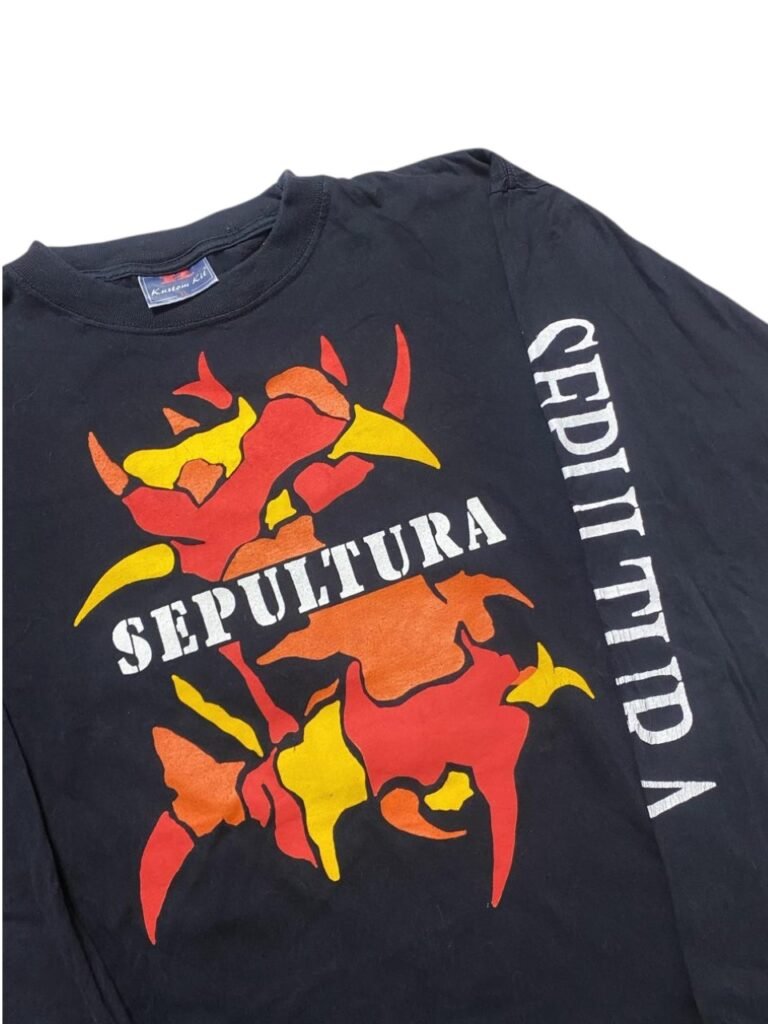 1993 Sepultura - Chaos ad T-Shirt