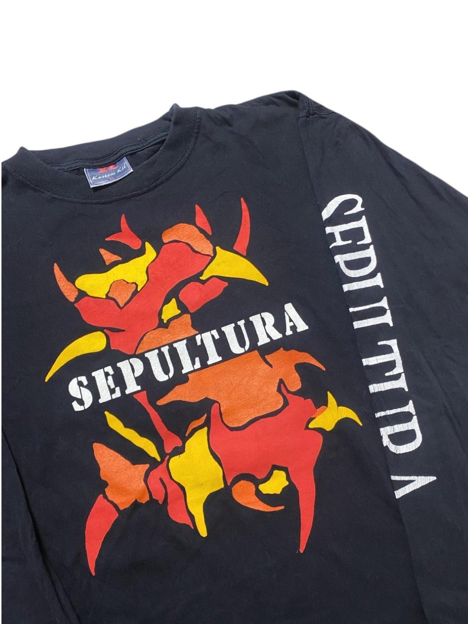 1993 Sepultura - Chaos ad T-Shirt
