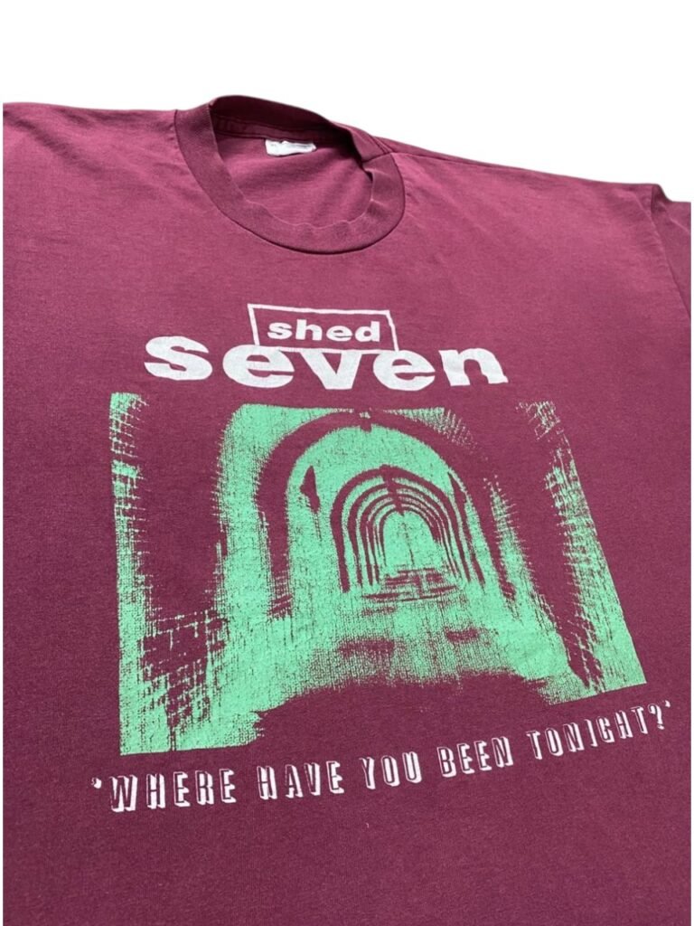1996 Shed Seven - Where Have You Been Tonight? T-Shirt