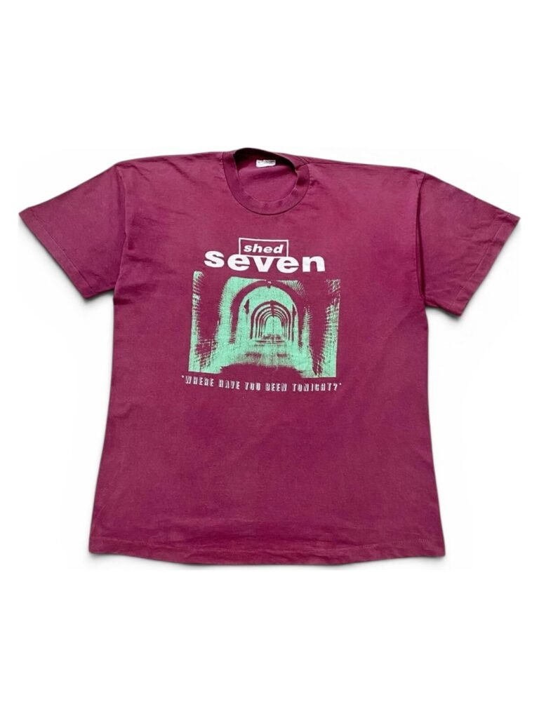 1996 Shed Seven - Where Have You Been Tonight? T-Shirt