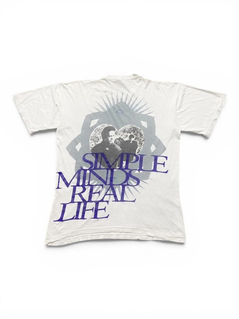 1991 Simple Minds - Real Life T-Shirt