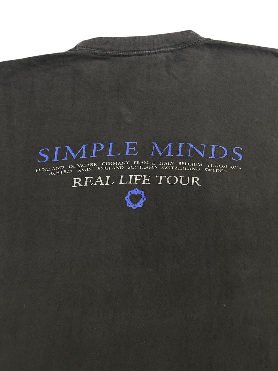 1991 Simple Minds - Real Life Tour T-Shirt