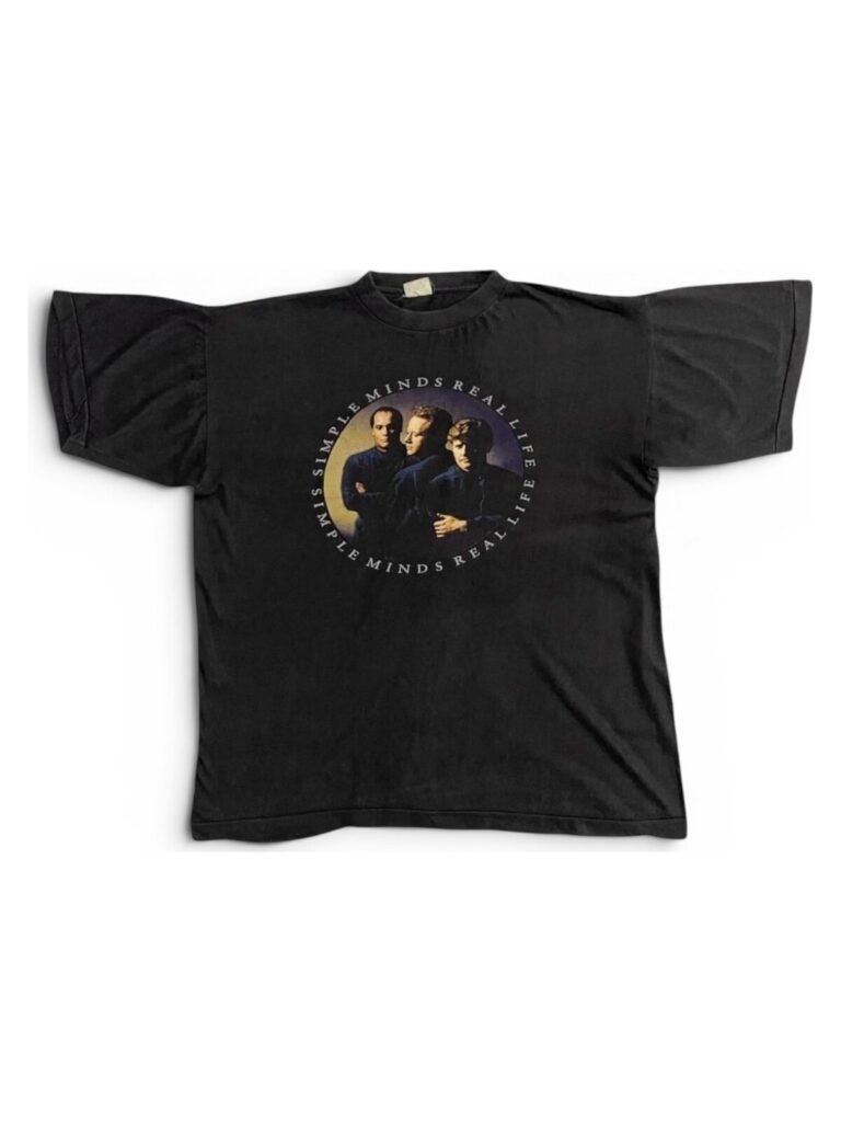 1991 Simple Minds - Real Life Tour T-Shirt