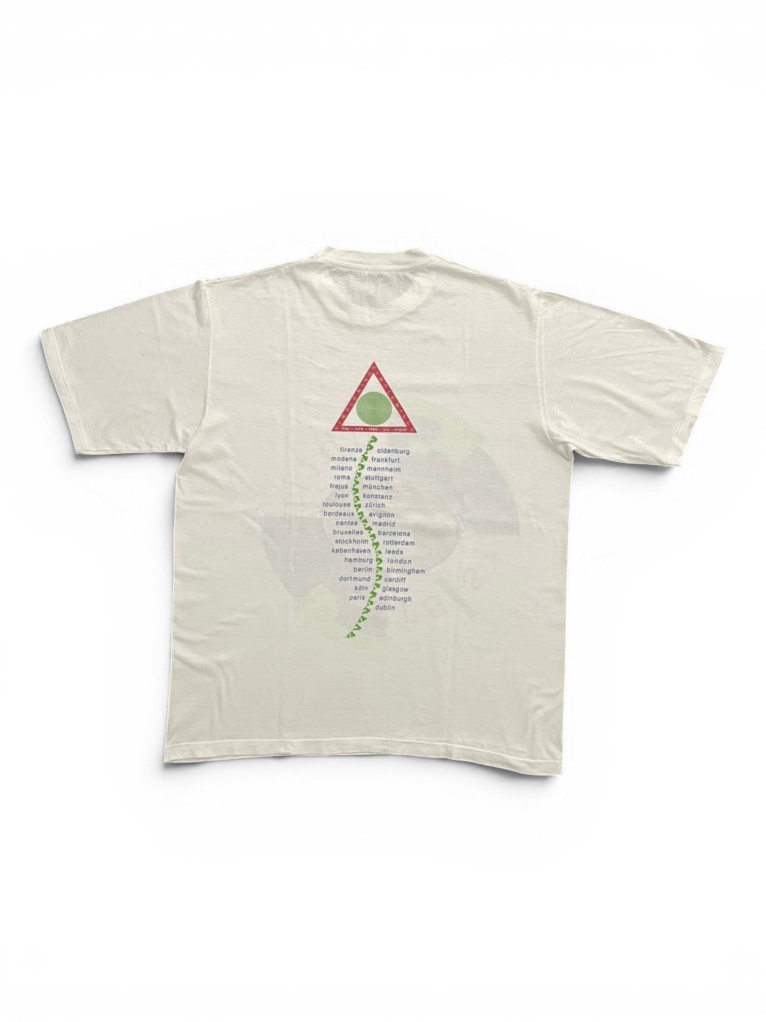 1989 Simple Minds - Street Fighting T-Shirt - Image 2