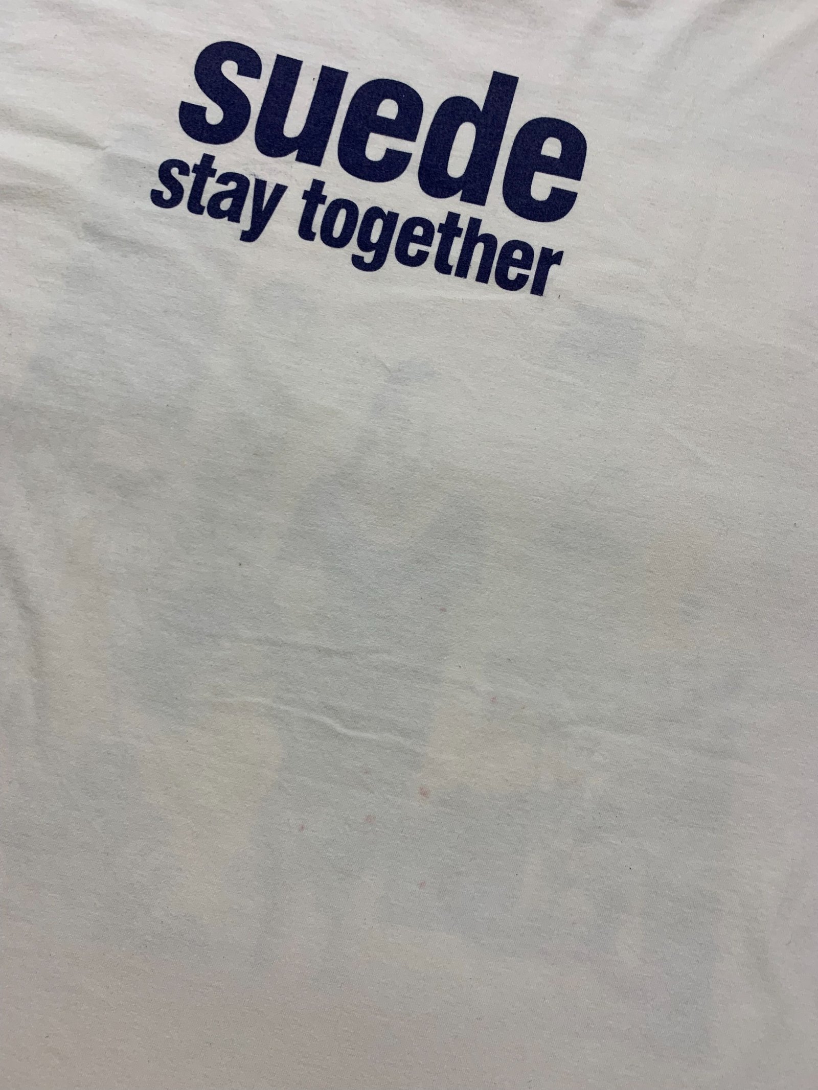 1994 Suede - Stay Together (Dog Man Star Era) T-Shirt - Image 4