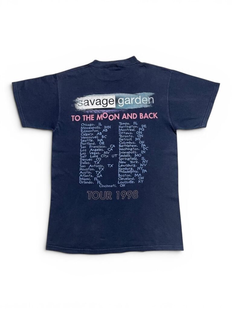 1998 Savage Garden - To The Moon And Back Tour T-Shirt