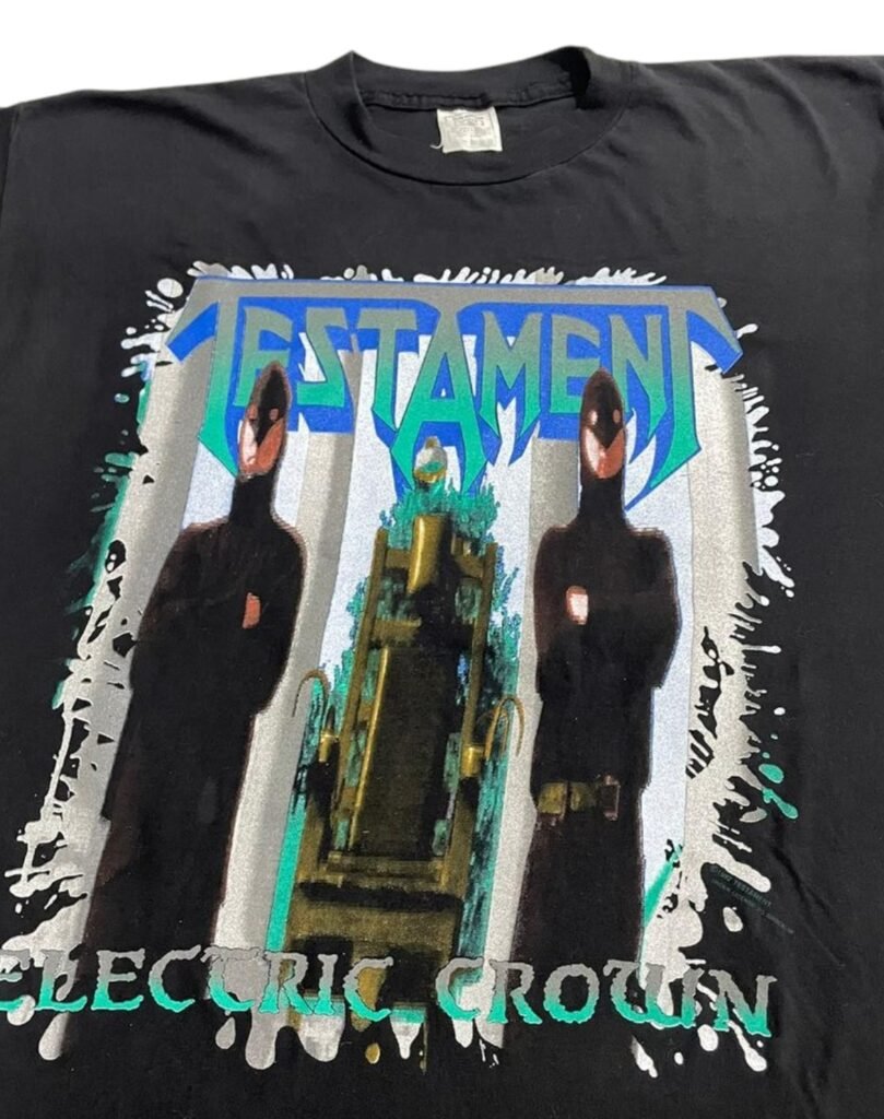 1992 Testament - Electric Crown T-Shirt