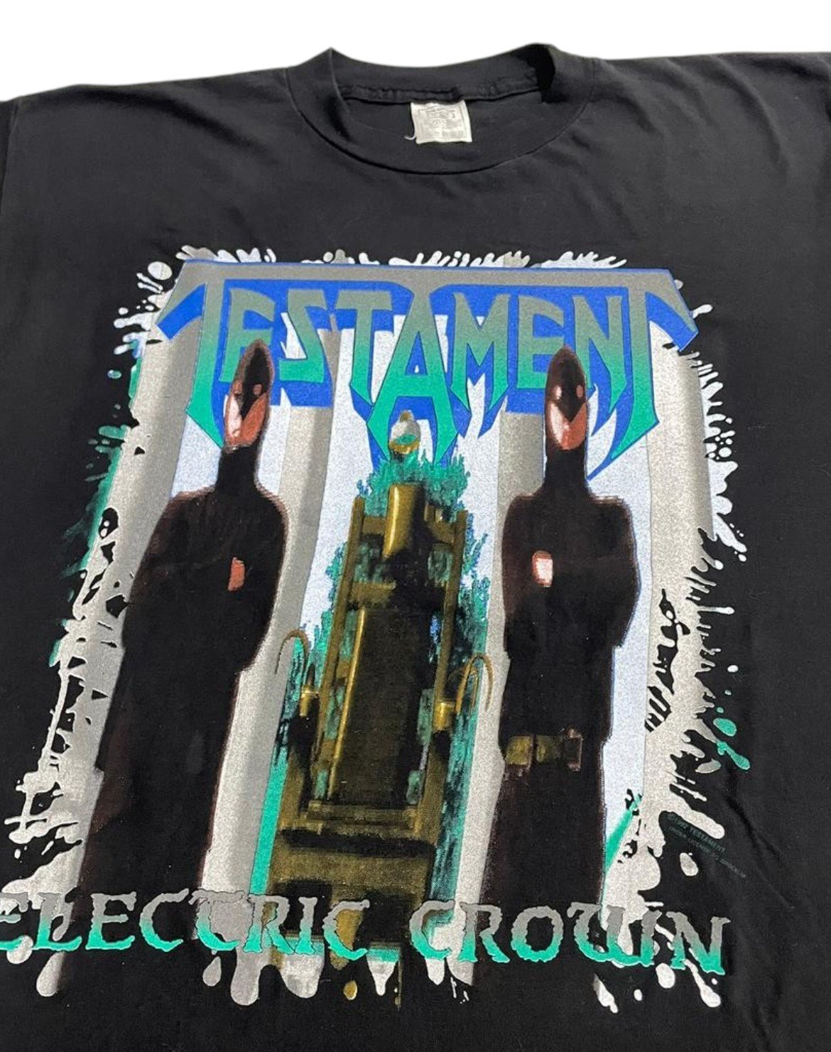 1992 Testament - Electric Crown T-Shirt