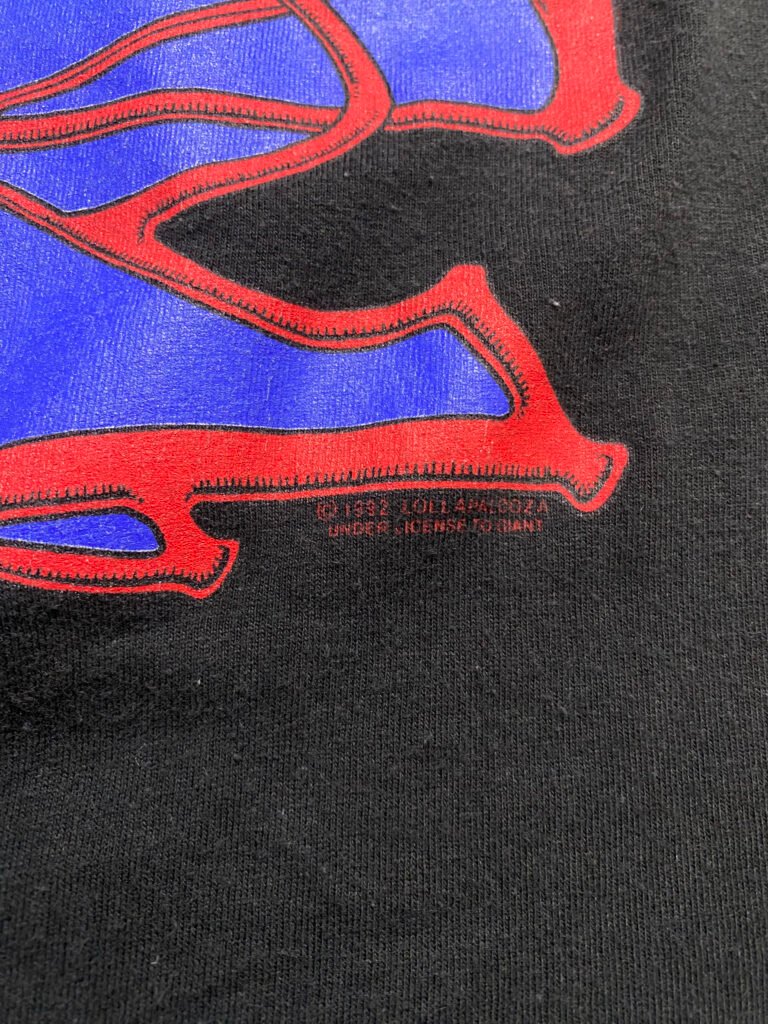 1992 Lollapalooza Festival T-shirt