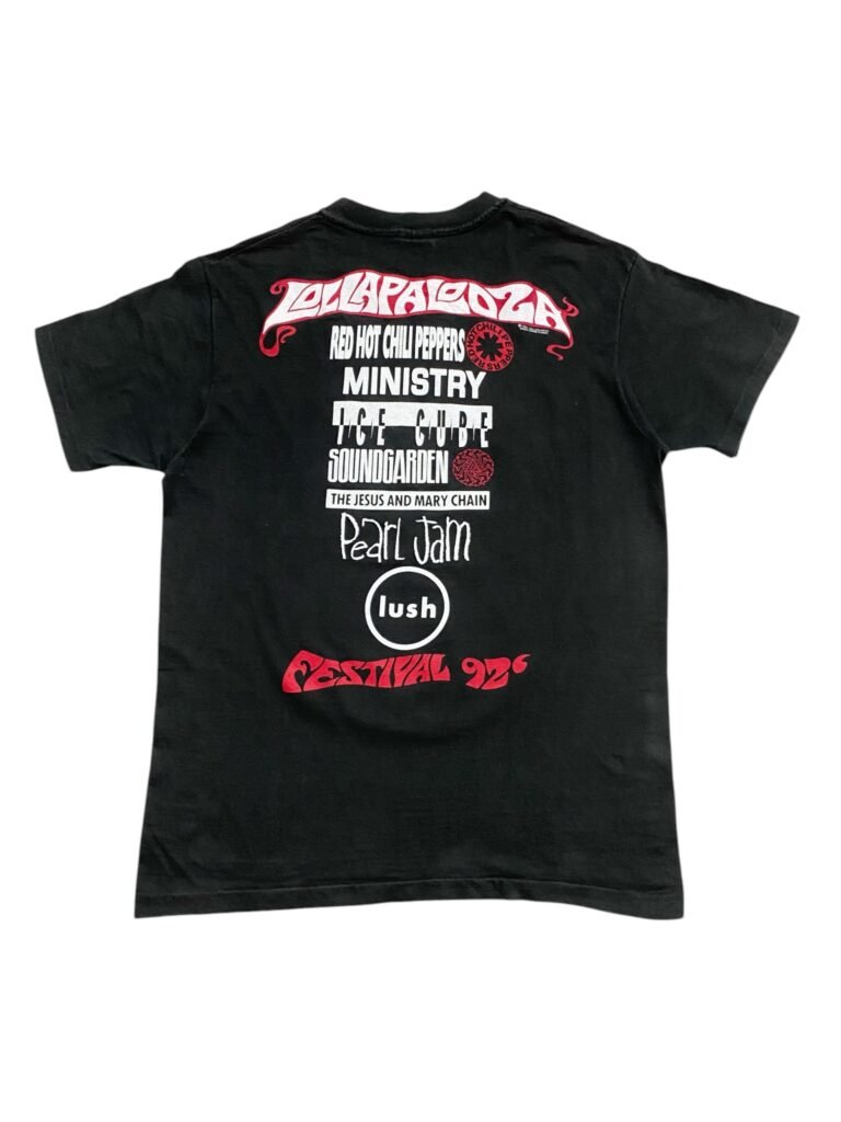 1992 Lollapalooza Festival T-shirt