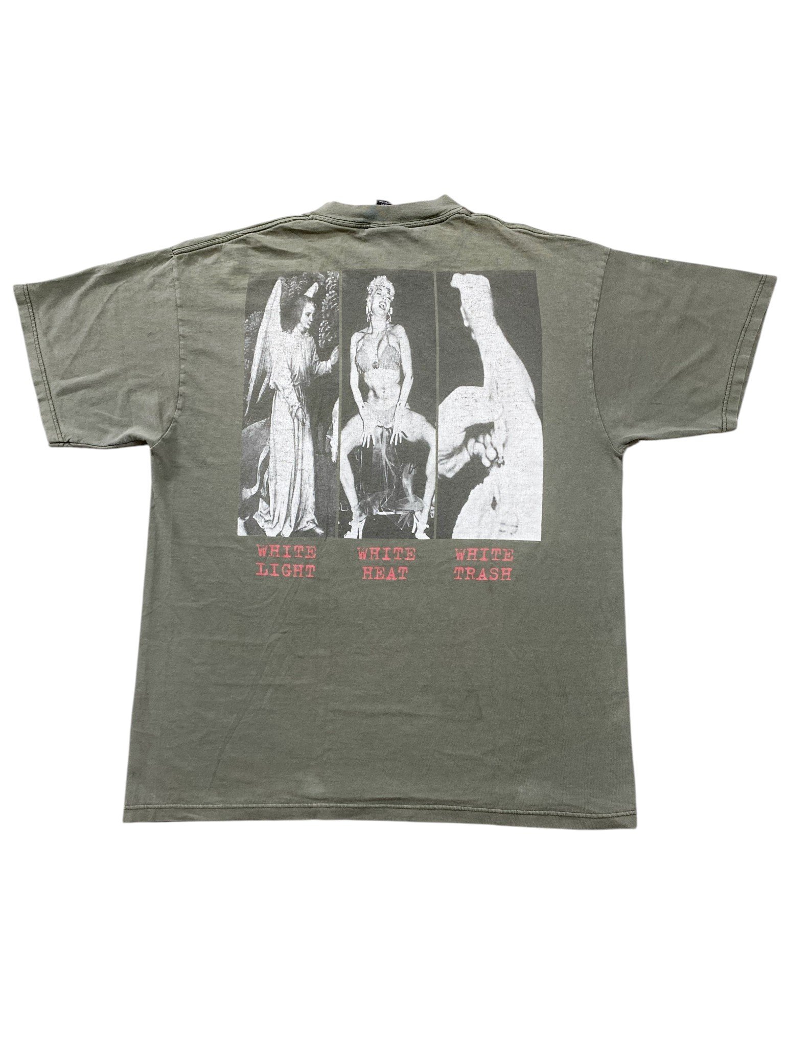 1996 Social Distortion - White Light, White Heat, White Trash T-Shirt - Image 2
