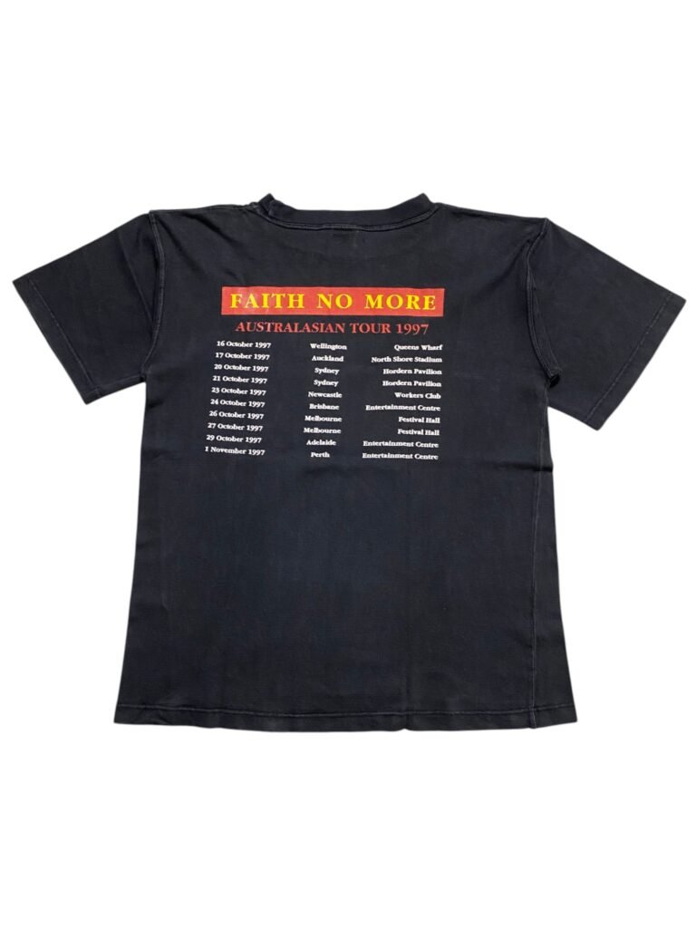 1997 Faith No More - Australasian Tour T-Shirt