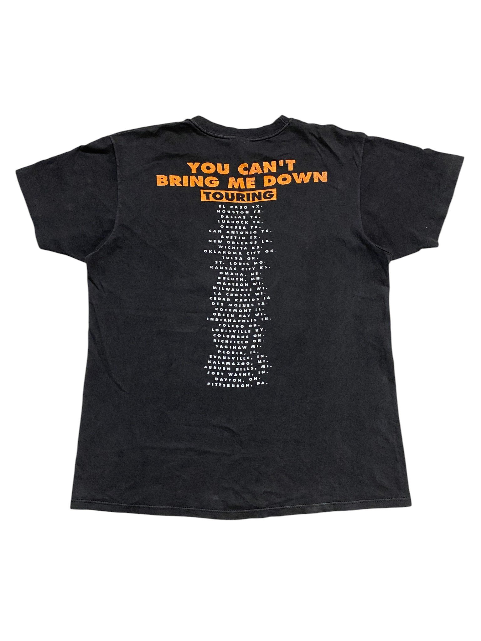 1990 Suicidal Tendencies – You Can't Bring Me Down Tour T-Shirt - Image 2