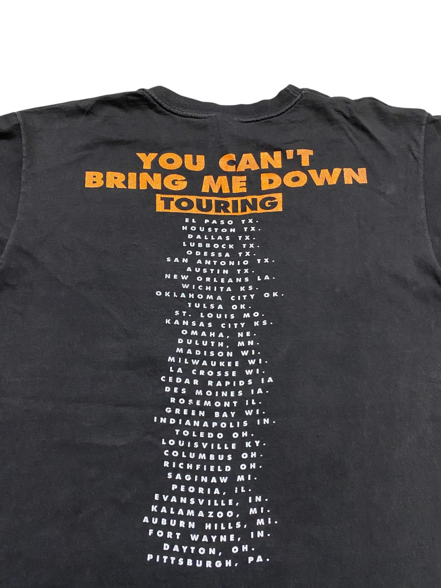 1990 Suicidal Tendencies – You Can't Bring Me Down Tour T-Shirt - Image 3