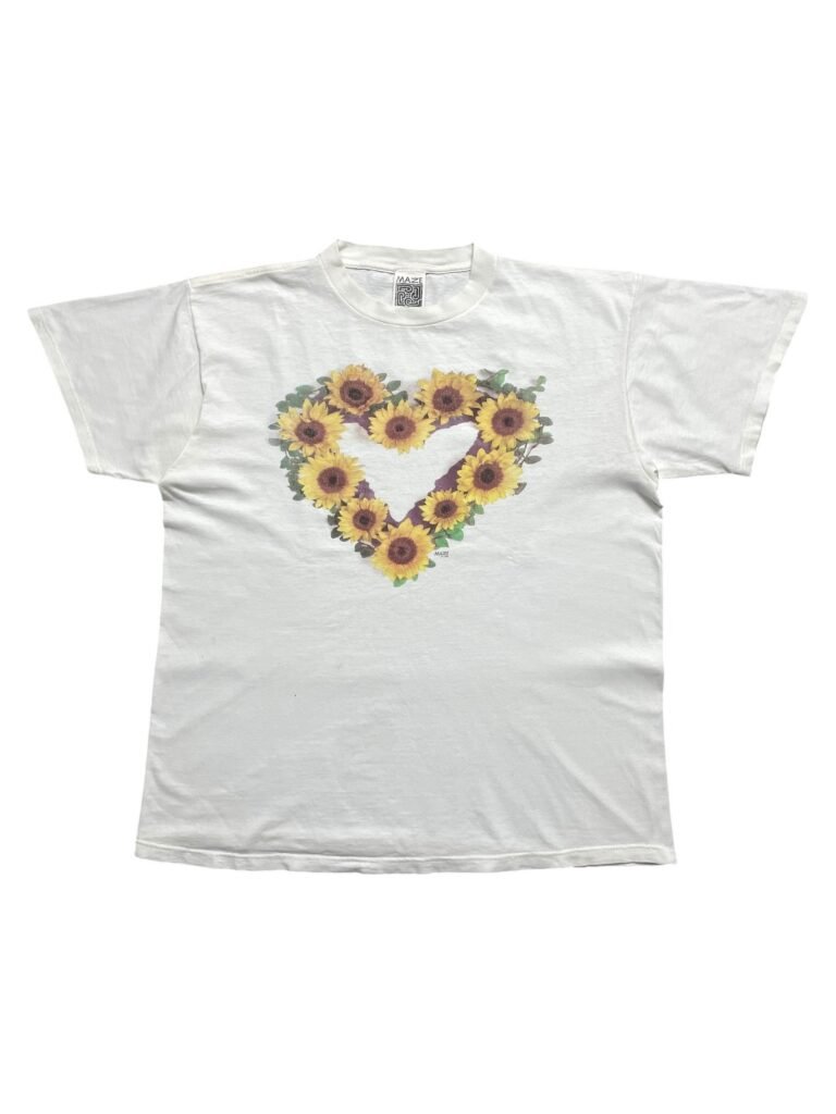 1993 Maze Sunflower Heart T-Shirt