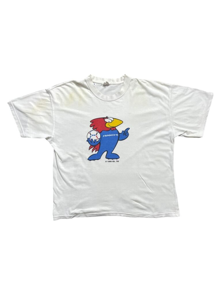 1998 World Cup France 98 Footix Mascot T-Shirt