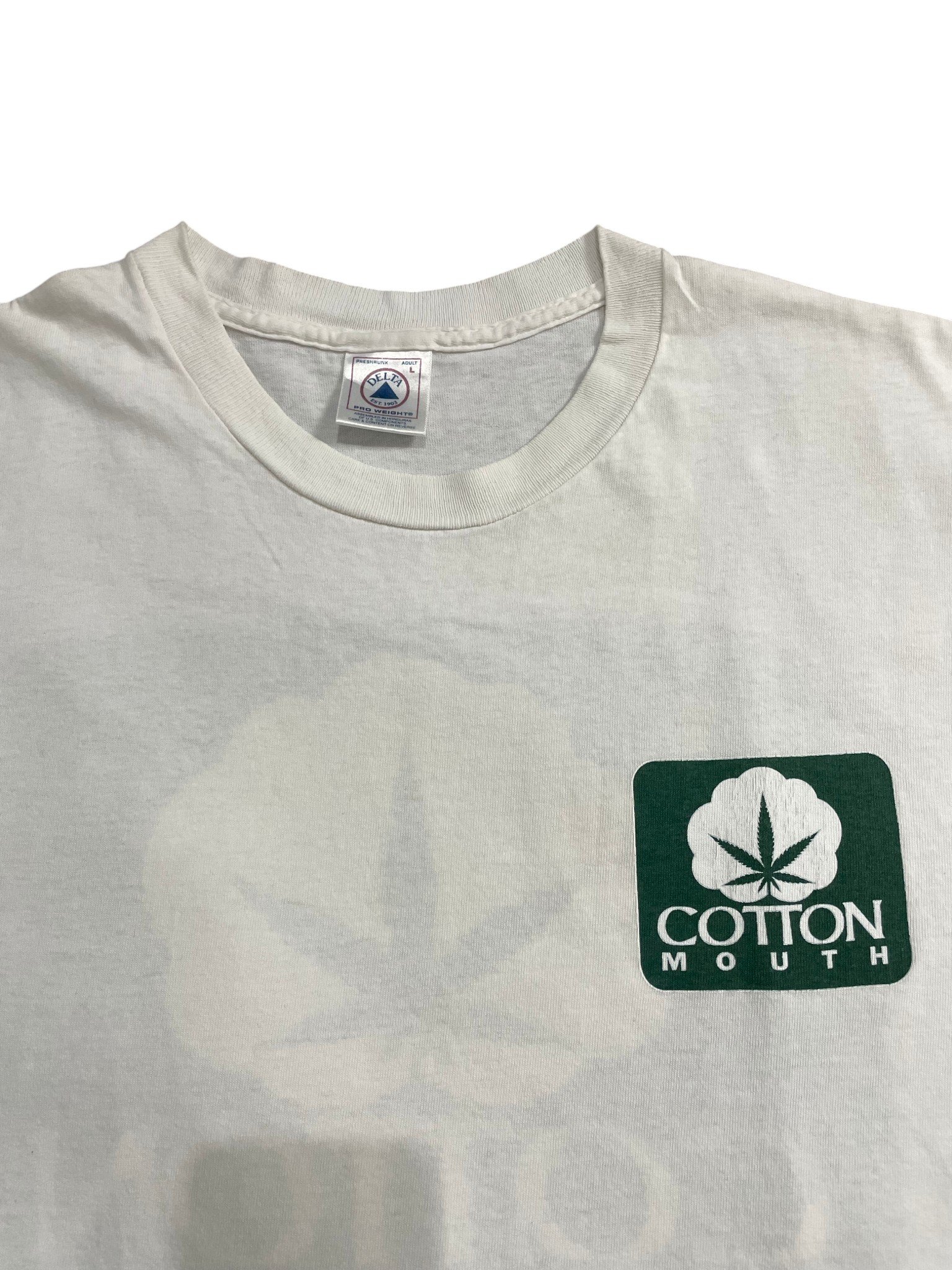 90s Cotton Mouth Marijuana Parody T-Shirt Mac Dre - Image 3