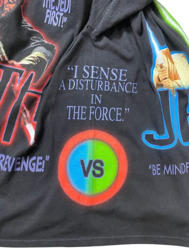 1999 Star Wars Episode 1 Jedi vs Sith Two-Sided AOP T-Shirt