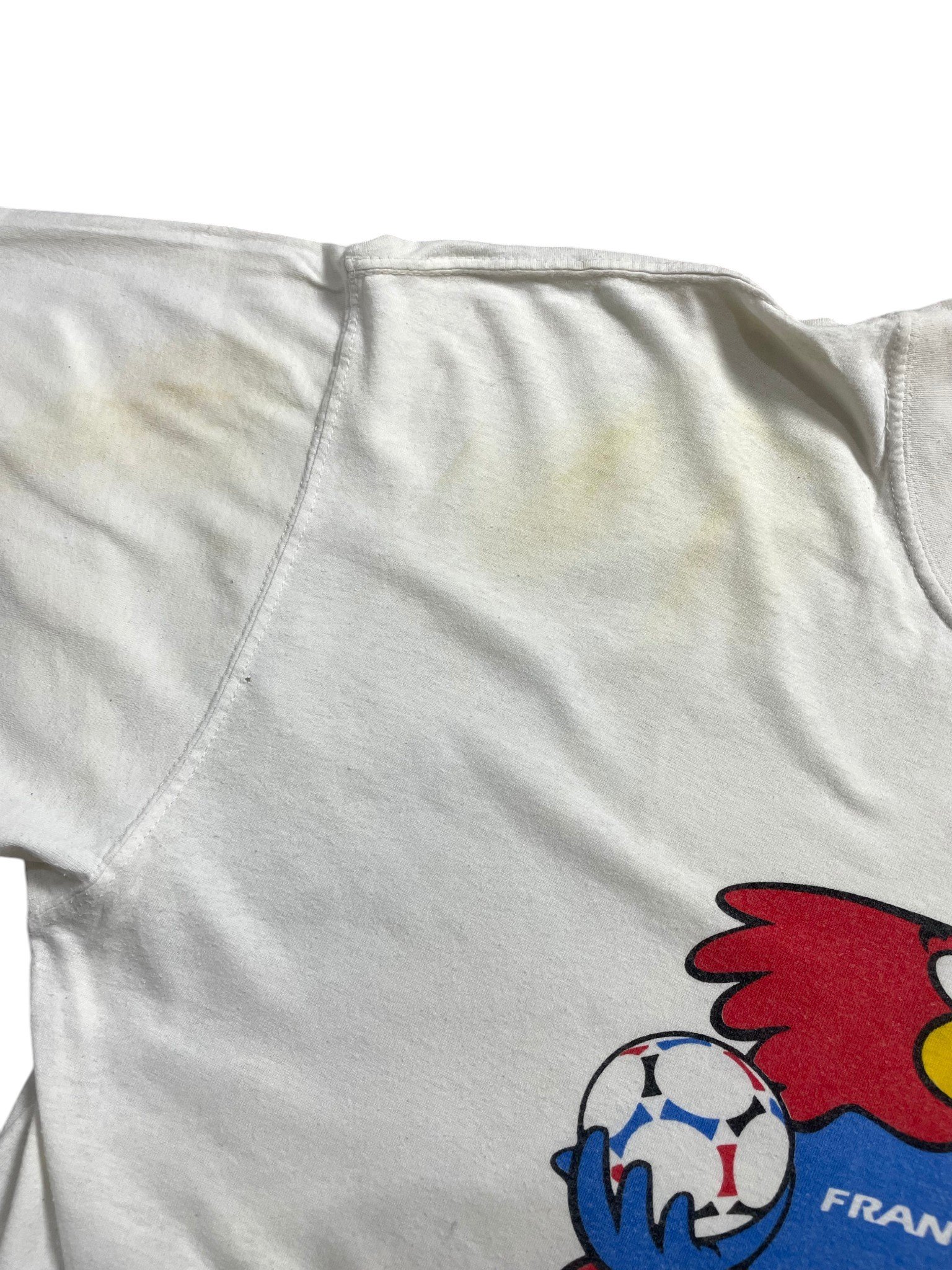 1998 World Cup France 98 Footix Mascot T-Shirt - Image 4