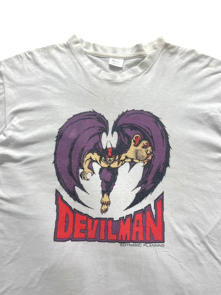 Vintage 90s Devilman Go Nagai Anime Banpresto T-Shirt Banpresto