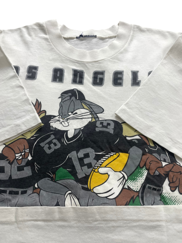 1993 NFL Warner Bros LA Raiders Looney Tunes T-Shirt