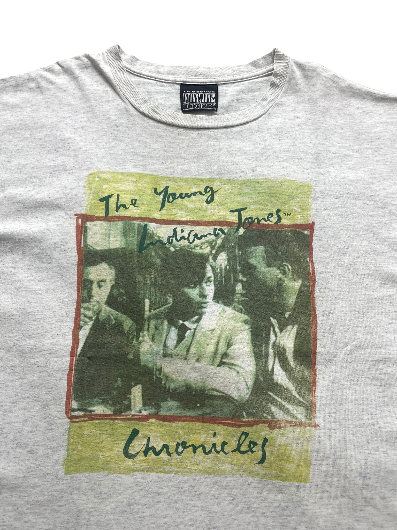1992 The Young Indiana Jones Chronicles Lucasfilm T-Shirt - Image 2